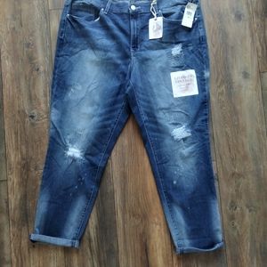 Jessica Simpson women's jeans size 18W blue color new with tag